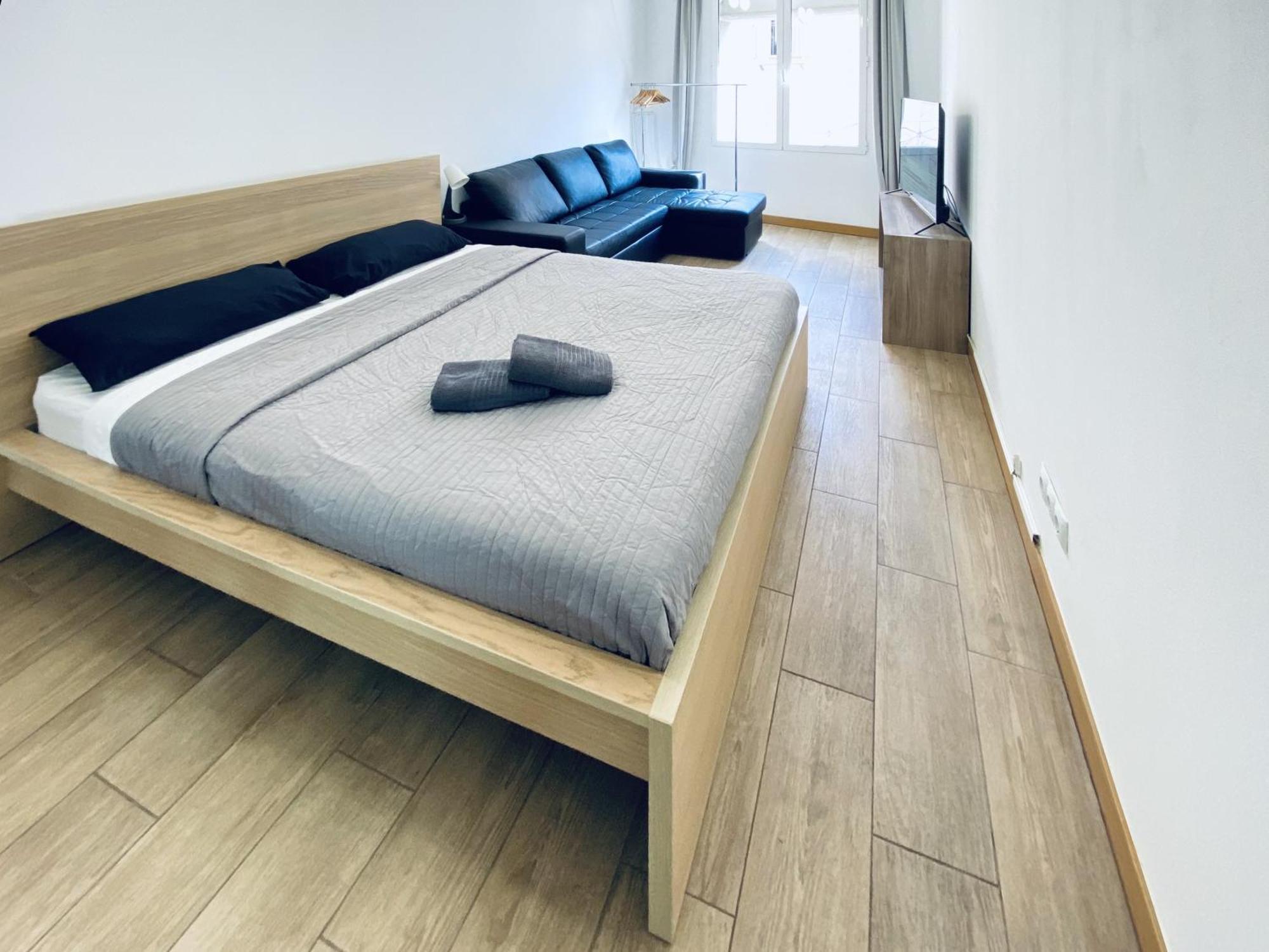 شقة Apl Sants Lofts Bcn Fira Camp Nou برشلونة المظهر الخارجي الصورة